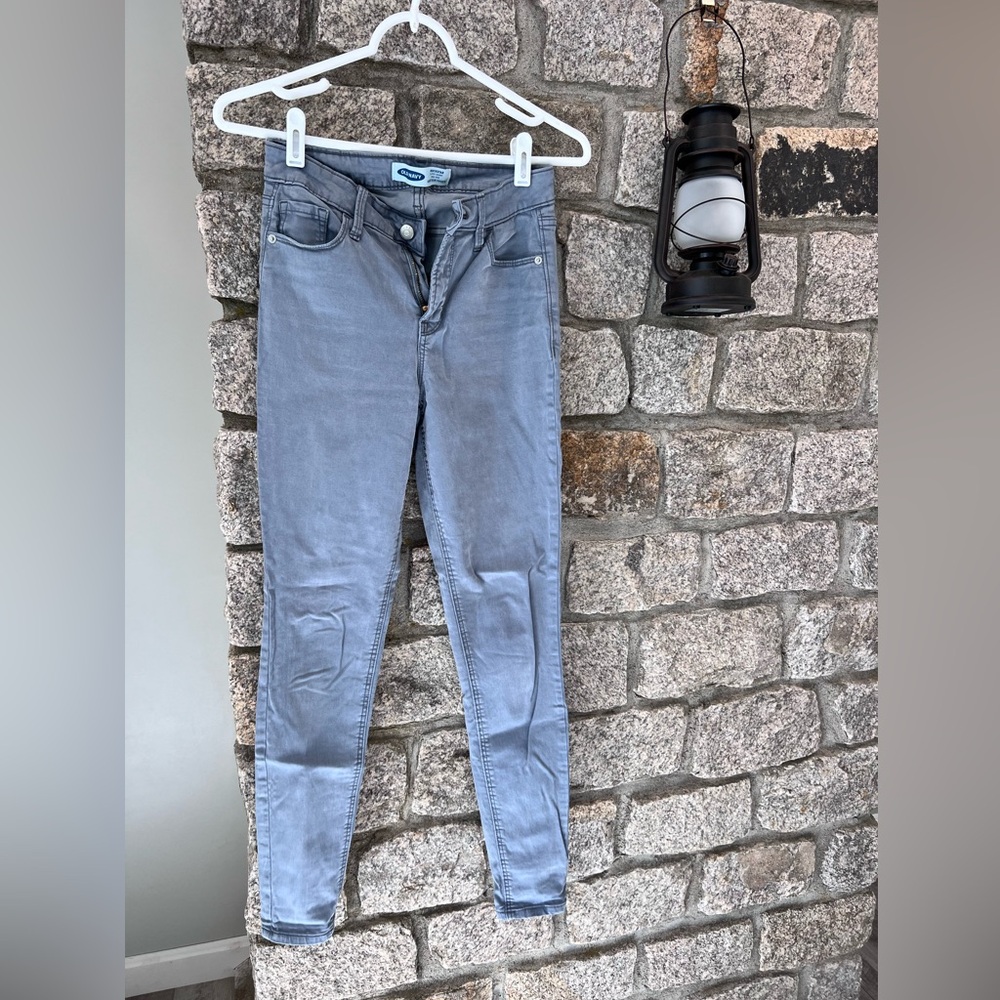 Old Navy Rockstar Super Skinny High Rise pants - Women’s size 2 - gray/blue